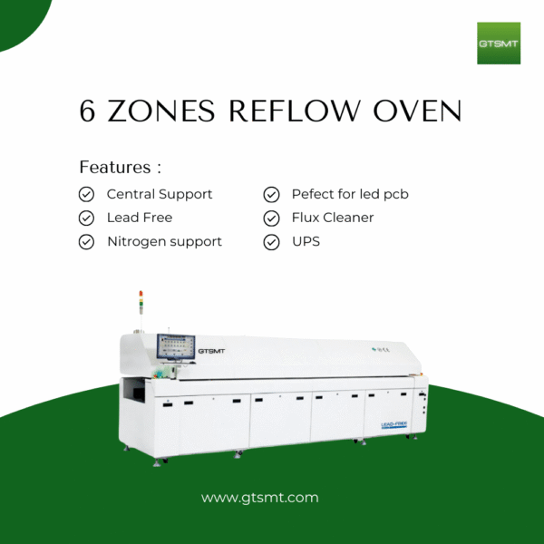 6 zones reflow oven - Image 2